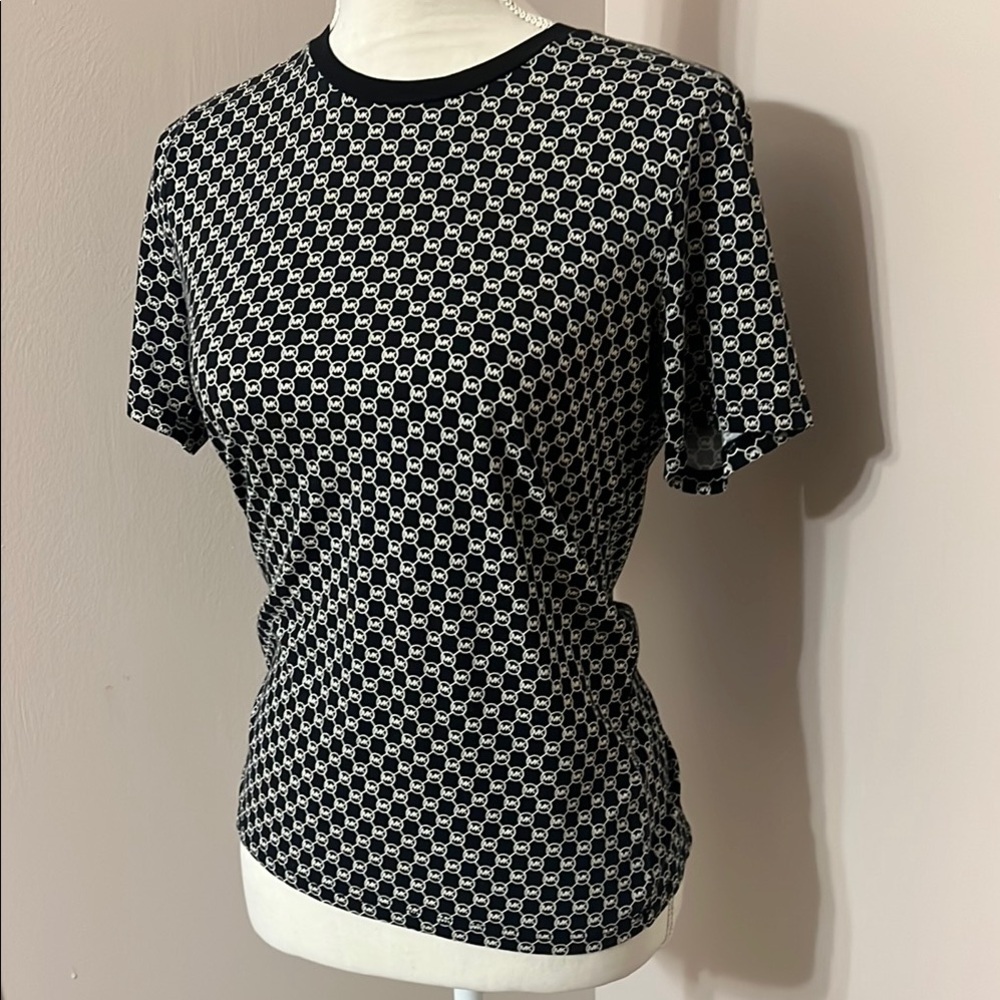 Michael Kors all over signature logo Patterned Women's Top